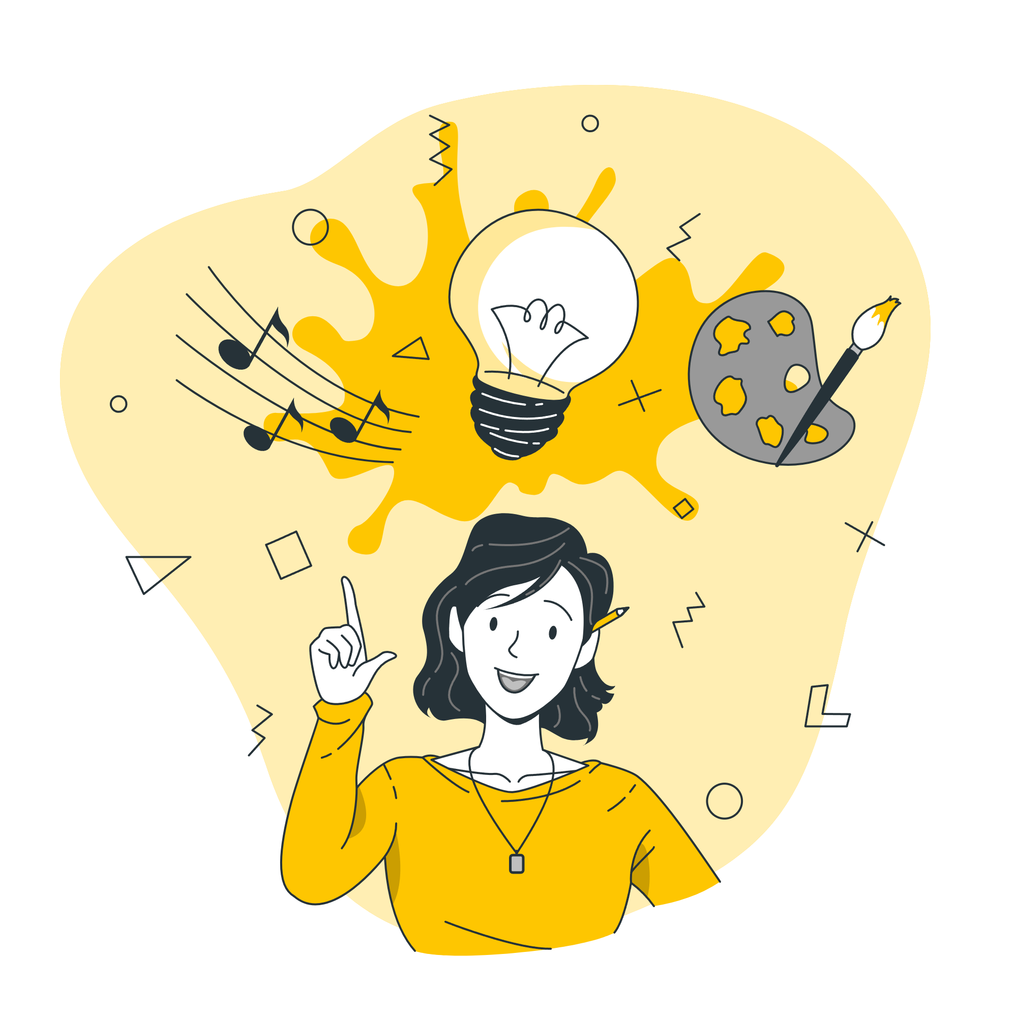 Financial growth illustration